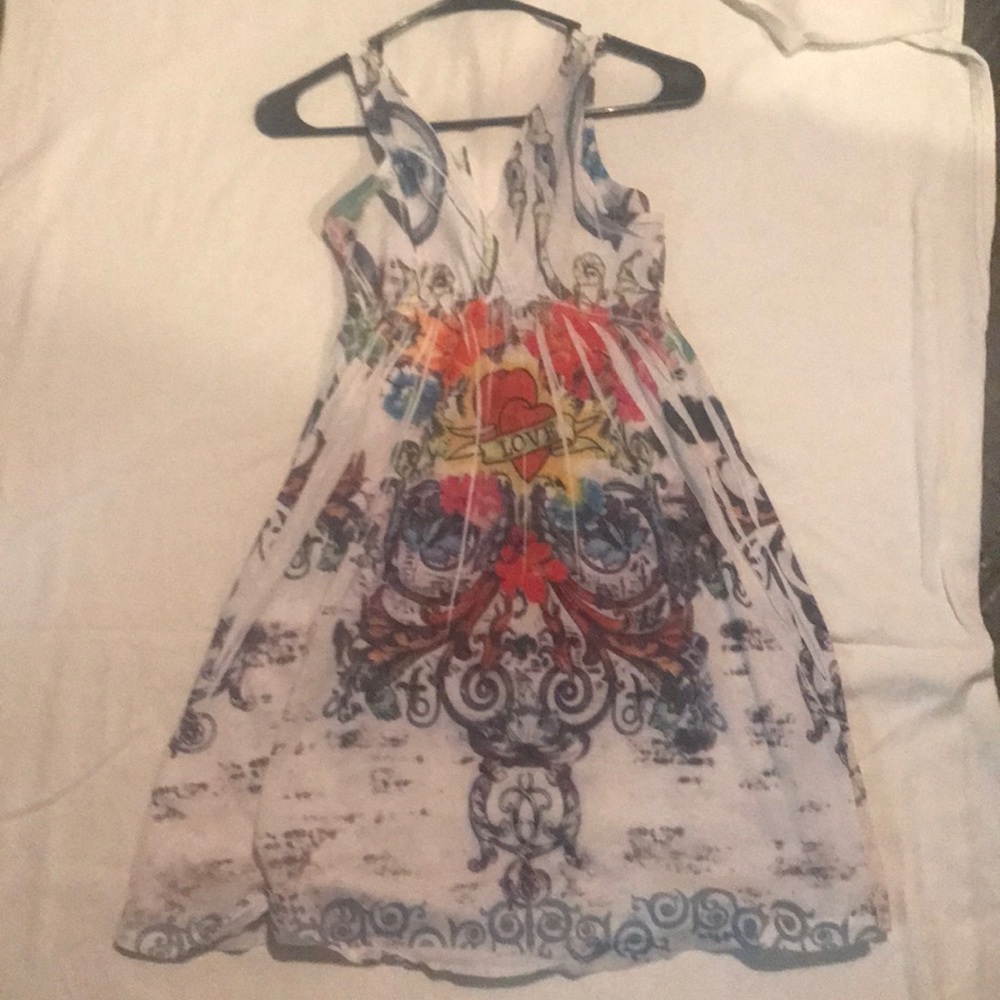 Cute Ed Hardy look alike dress